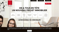 Desktop Screenshot of blot-immobilier.fr